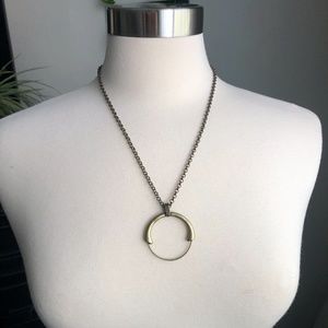 Bronze Circle Pendant
